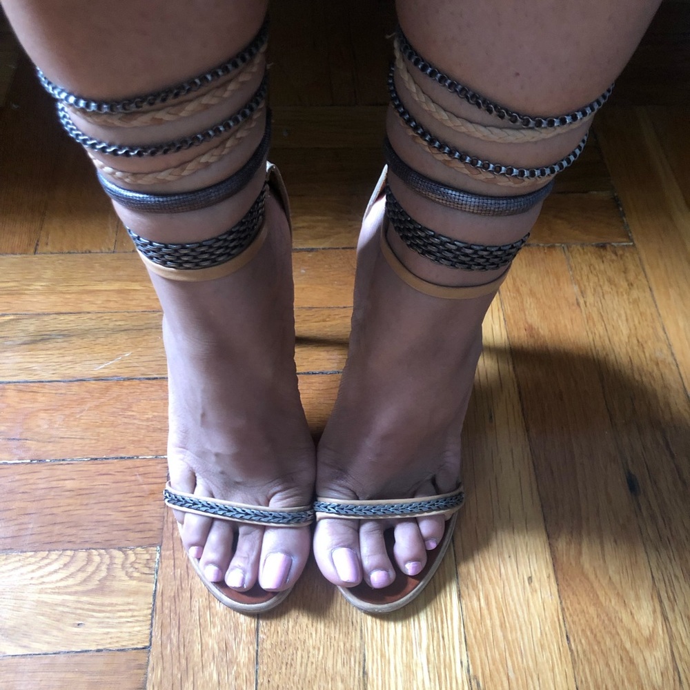 Isabel Marant Rio chain-strapped leather sandals
